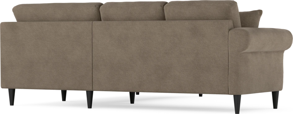 Eden - Hörnsoffa, 2+2-sits - Brun