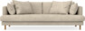 Harper - 3-sits soffa, hel dyna - Beige