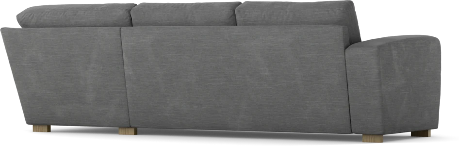 Friday - 2,5-sits soffa med divan höger - Grå