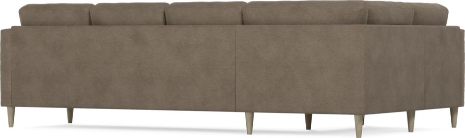 Eden - Hörnsoffa, 1+3-sits - Brun
