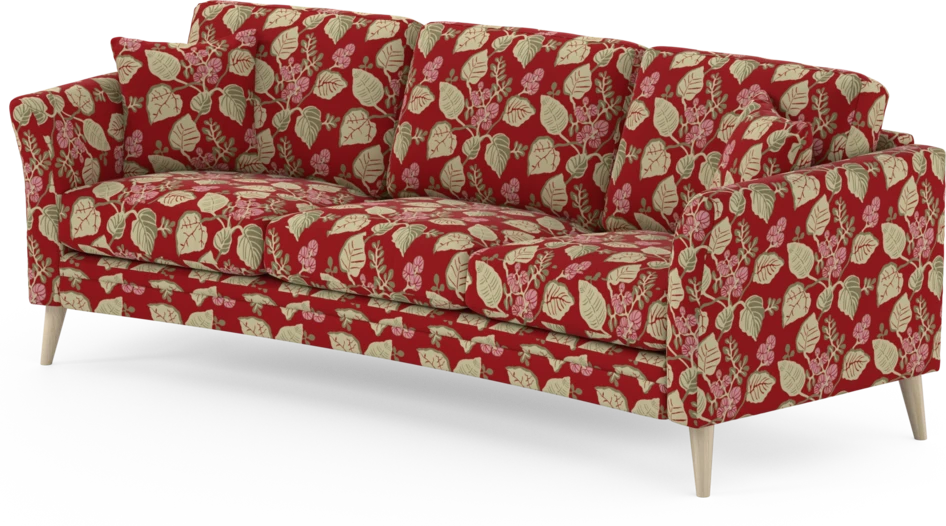 Eden - 3-sits soffa svängd - Flerfärgad
