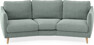 Madison - 3-sits soffa svängd, 70 cm - Turkos