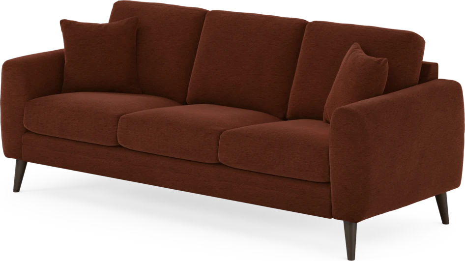 Eden - 3-sits soffa - Orange