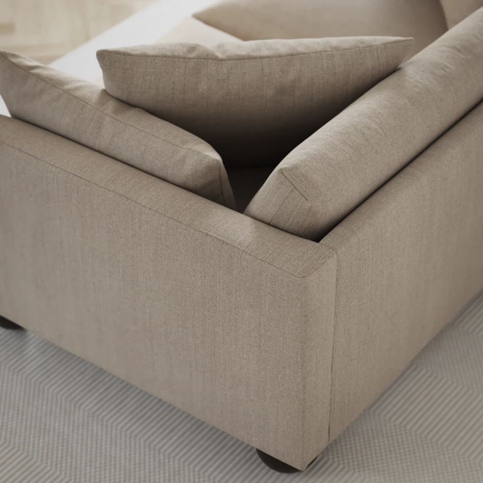 Harper - 3-sits soffa - Beige