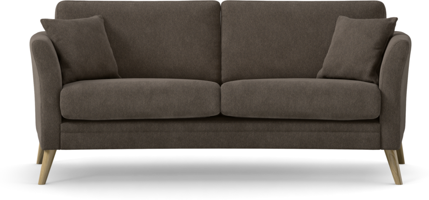 Eden - 2,5-sits soffa svängd - Gul