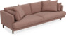 Harper - 4-sits soffa - Rosa