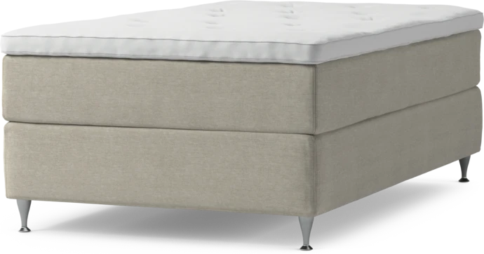 Delux Dream, Kontinentalsäng, enkelsäng 120 cm med bäddmadrass och sängben