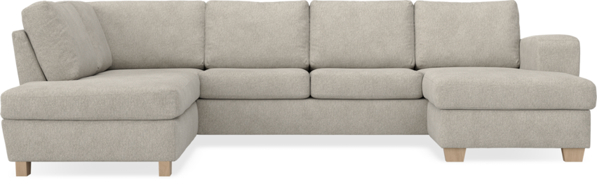 Friday - 3-sits soffa med divan vänster och schäslong höger - Beige