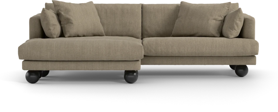 Harper - 4-sits med schäslong XL vänster - Beige