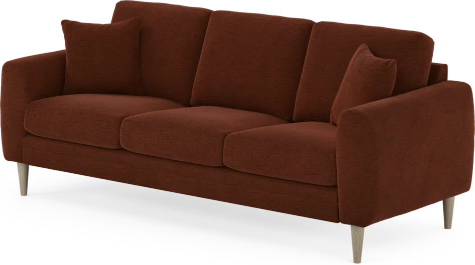 Eden - 3-sits soffa - Orange