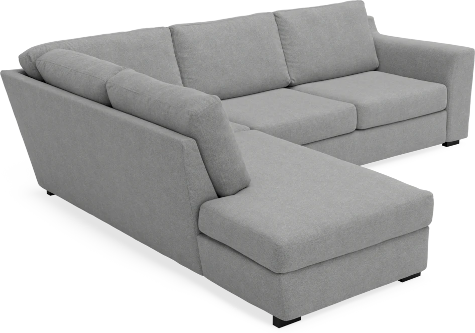 Friday - 2,5-sits soffa med divan vänster - Grå