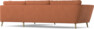 Madison Lux - 3-sits soffa med divan höger - Orange