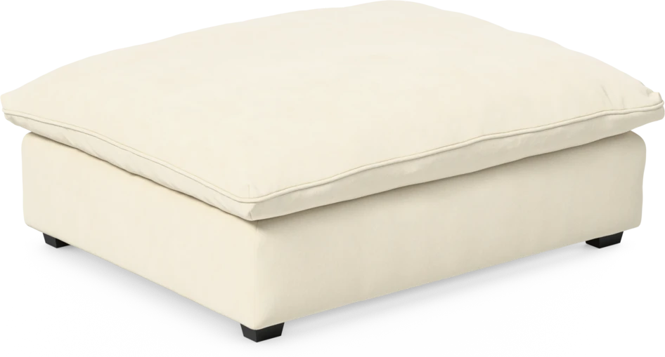 Bellora - Fotpall 130 - Vit