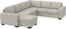 Nevada - Hörnsoffa, 3+2-sits med schäslong vänster - Beige