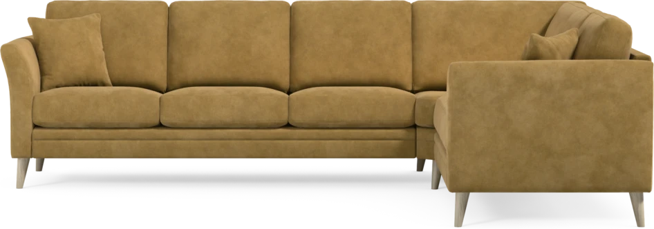 Eden - Hörnsoffa, 3+2-sits - Gul