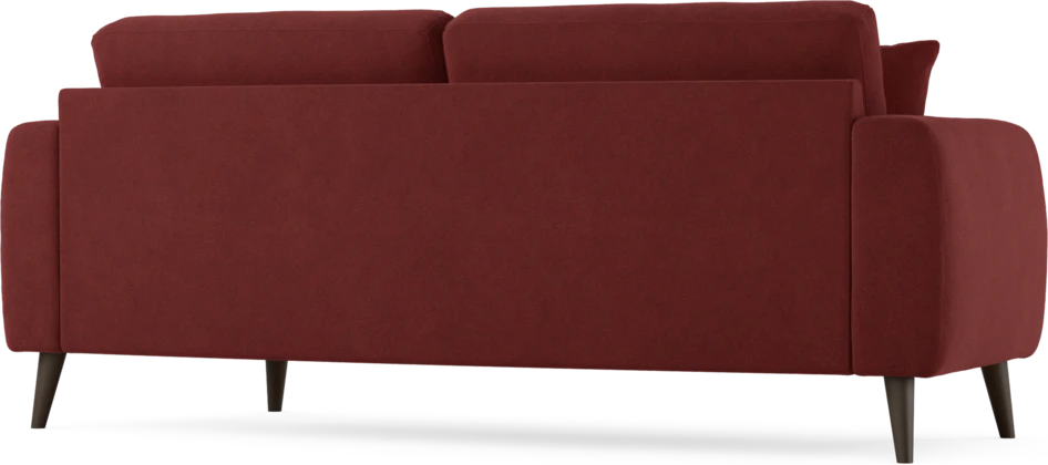 Eden - 2,5-sits soffa svängd - Röd