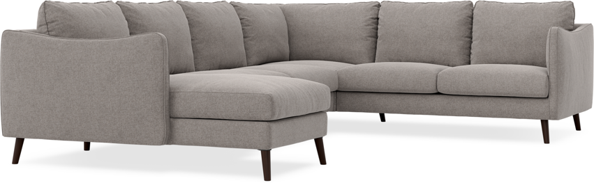 Madison - Hörnsoffa med schäslong vänster - Beige