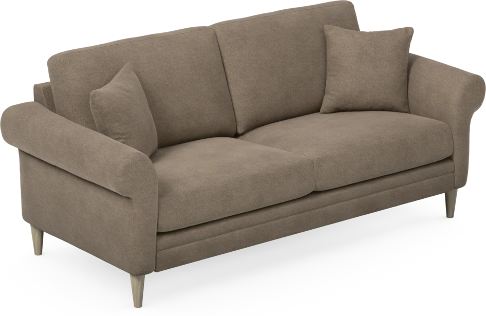 Eden - 2,5-sits soffa - Brun