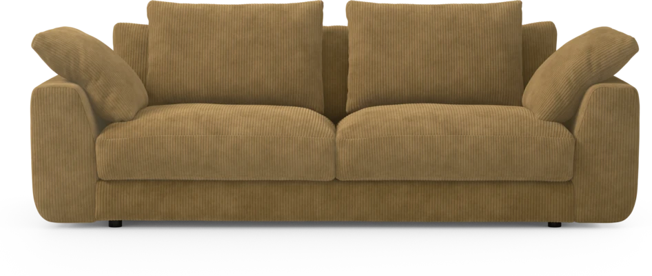 Amie - 3-sits soffa - Gul