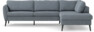 County - 2,5-sits soffa med divan höger - Blå