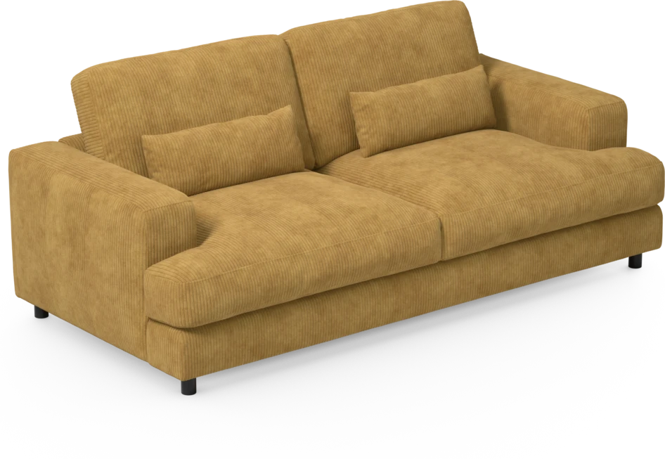 Noma - 3-sits soffa - Gul