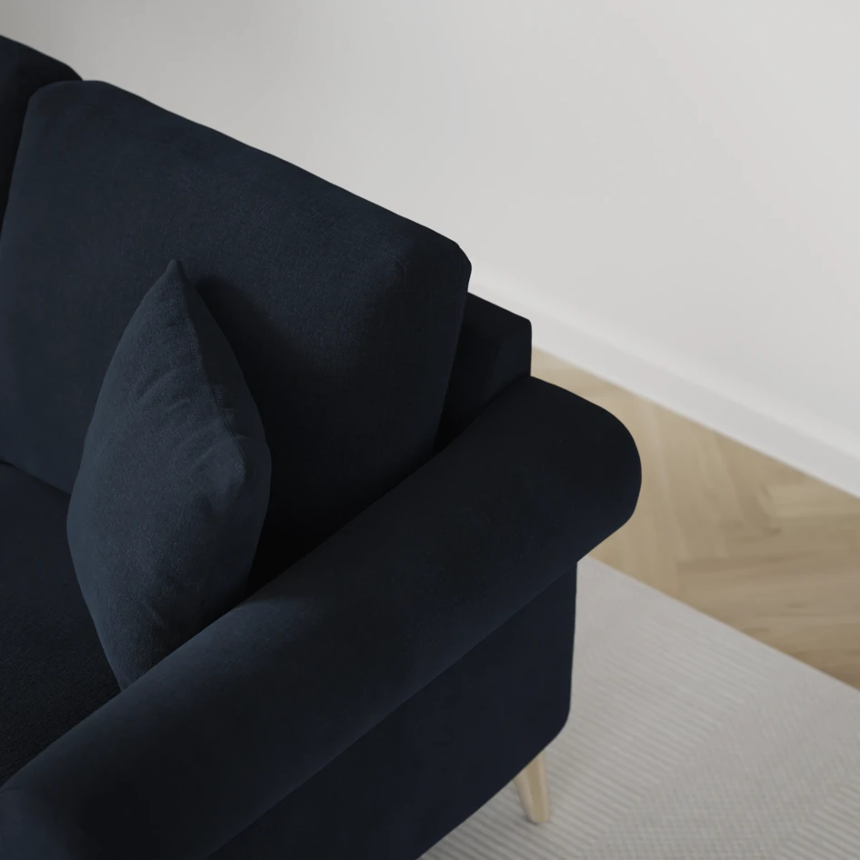Eden - 3-sits soffa - Blå
