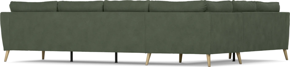 County - Hörnsoffa, 2+3-sits - Grön