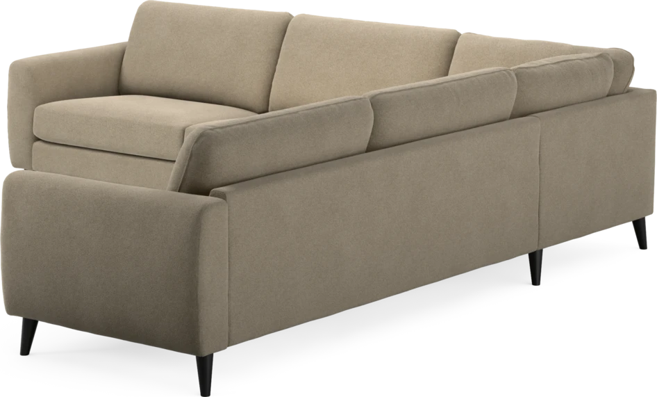 Bridge - Hörnsoffa, 3+3-sits - Beige