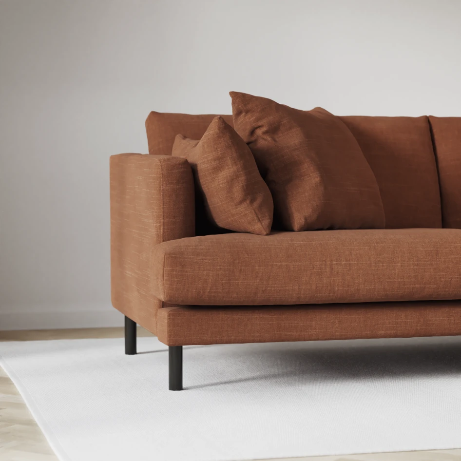 Harper - 3-sits soffa - Orange