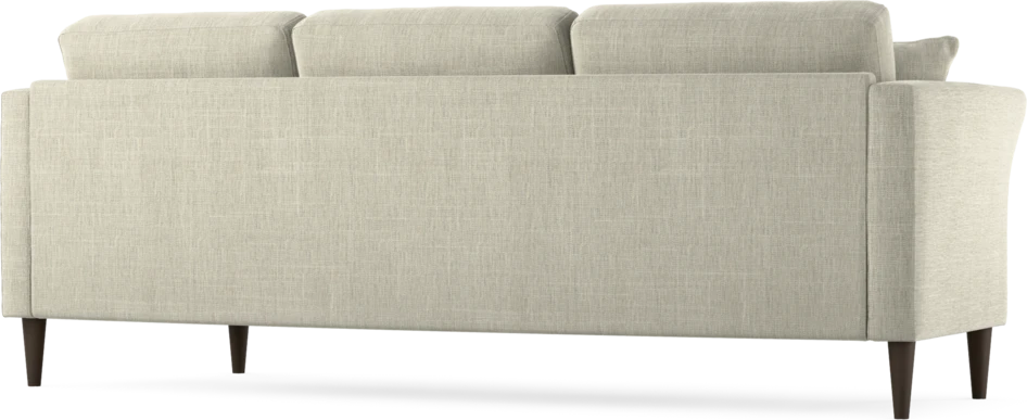Eden - 3-sits soffa svängd - Beige