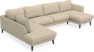 Bridge - 3-sits soffa med divan vänster och schäslong höger - Beige