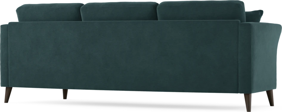 Eden - 3-sits soffa svängd - Blå