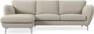 Madison Lux - 2-sits soffa med schäslong vänster - Beige