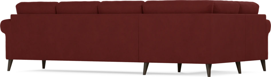 Eden - Hörnsoffa, 1+3-sits - Röd