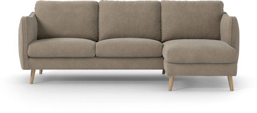 Madison - 2-sits soffa med schäslong höger - Beige