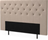 New York pikerad - Sänggavel, 90-210 cm - Beige