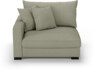 Rossi - 1,5-sits med armstöd vänster - Beige