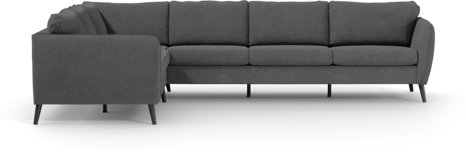 County - Hörnsoffa, 2+3-sits - Grå