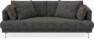 Harper - 3-sits soffa, hel dyna - Grå