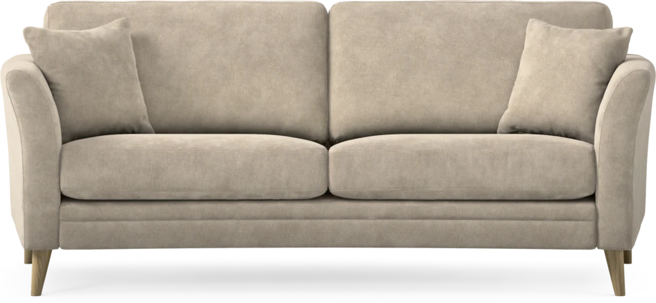 Eden - 2,5-sits soffa svängd - Beige