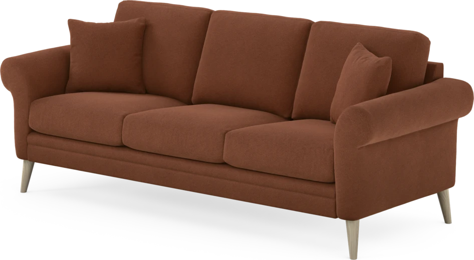 Eden - 3-sits soffa - Orange