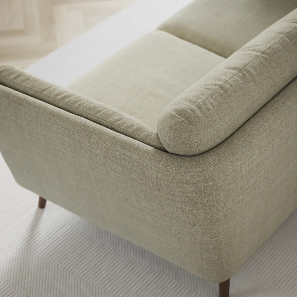 Madison Lux - 2-sits soffa med divan vänster och schäslong höger - Grön