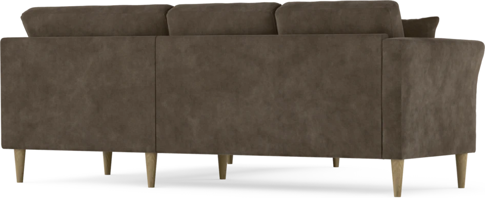 Eden - Hörnsoffa, 2+2-sits - Brun