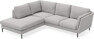 Madison - 2-sits soffa med divan vänster - Grå