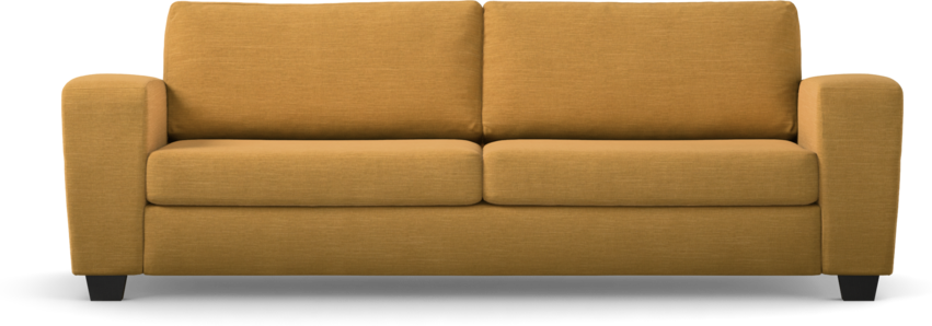 Friday - 3-sits soffa - Gul