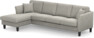 Eden - 3-sits soffa med schäslong - Grå