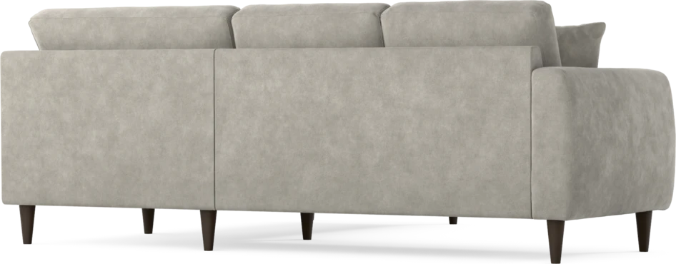 Eden - 2-sits soffa med divan - Grå