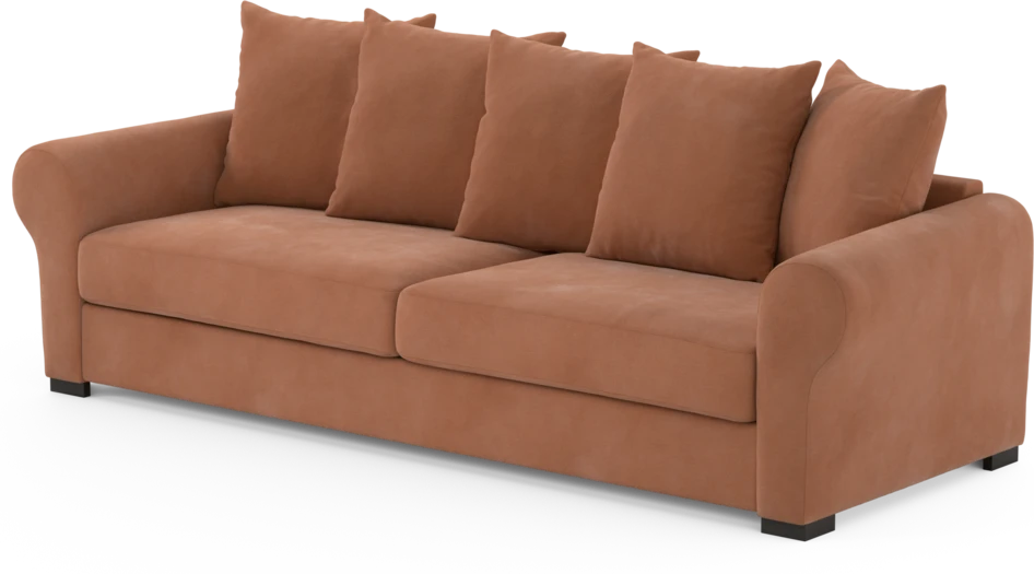 Town - 4-sits soffa - Orange