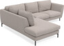 Madison - 2-sits soffa med divan vänster - Beige