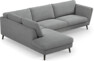 Madison - 3-sits soffa med divan vänster - Grå